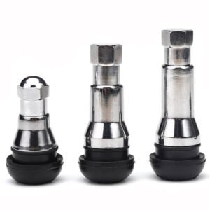 Chrome Sleeve Snap-in Tire valves