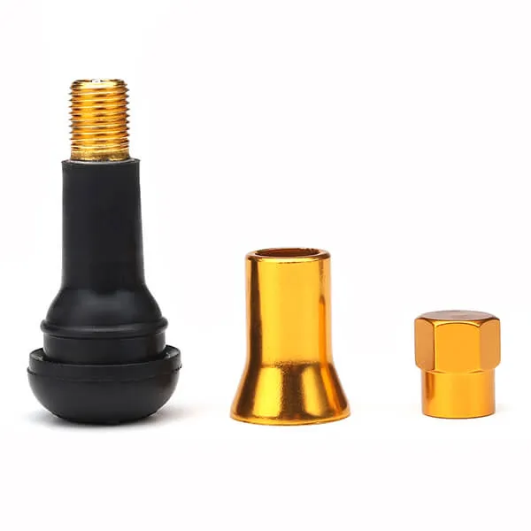 Aluminium Color Sleeve Rubber Valve Stem - Image 3