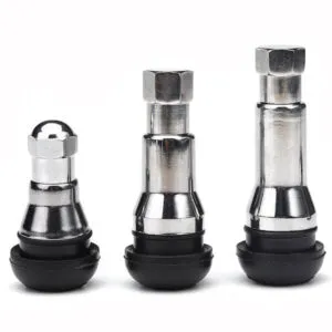 Chrome Sleeve Snap-in Tire valves
